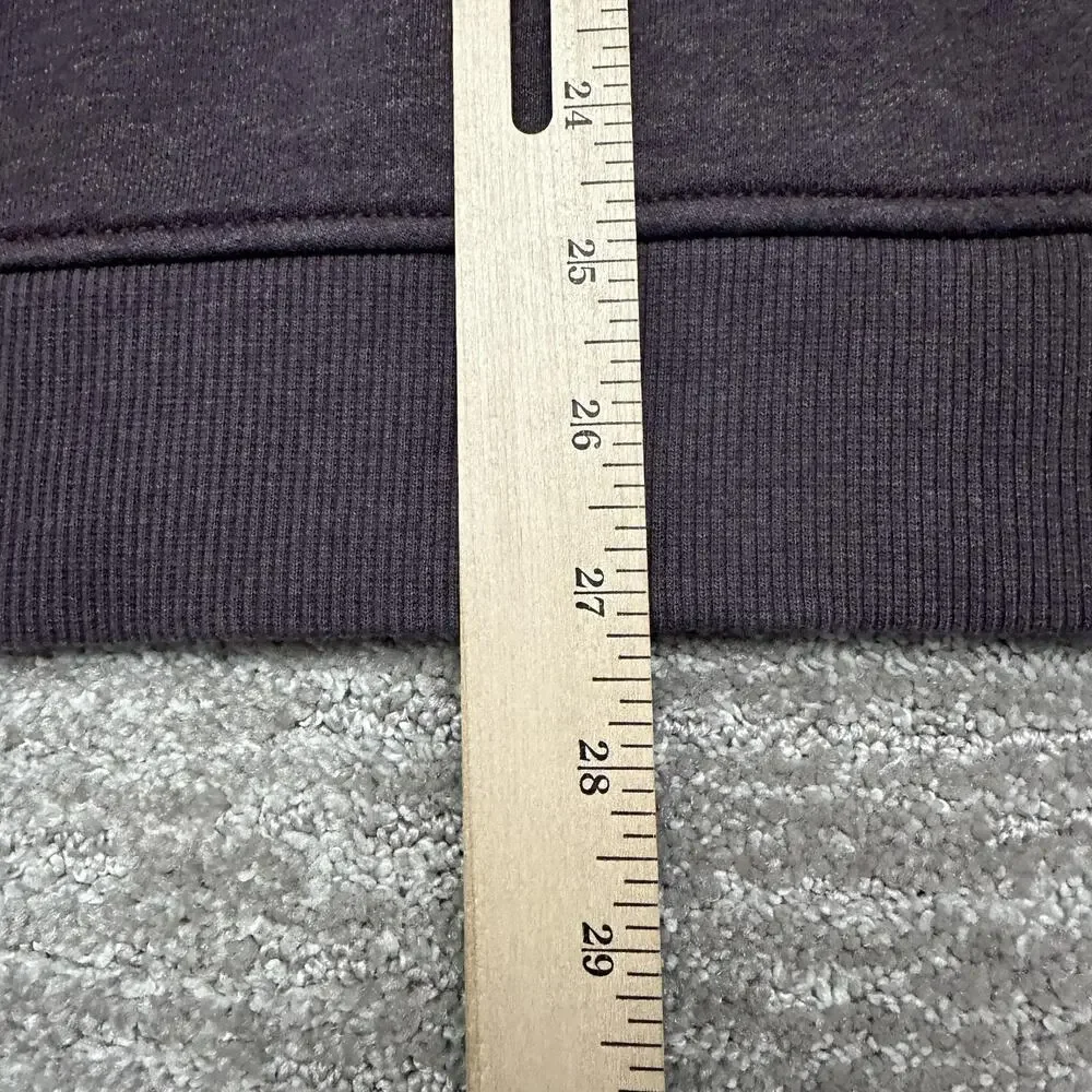 Carhartt Sweatshirt Womens 2XL Purple Crewneck Sleeve Graphic Fleece Pullover - Picture 12 of 12